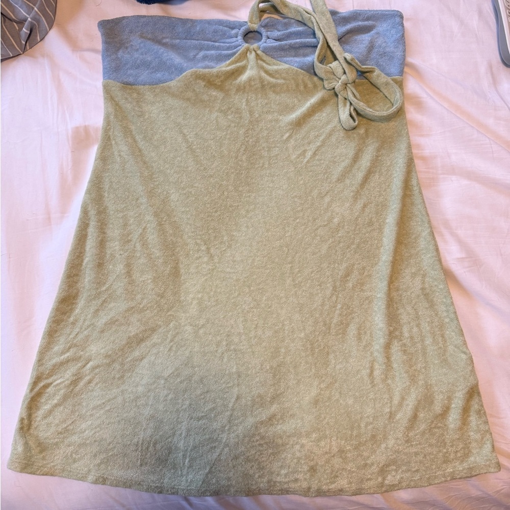 Hollister Terrycloth Halter Dress